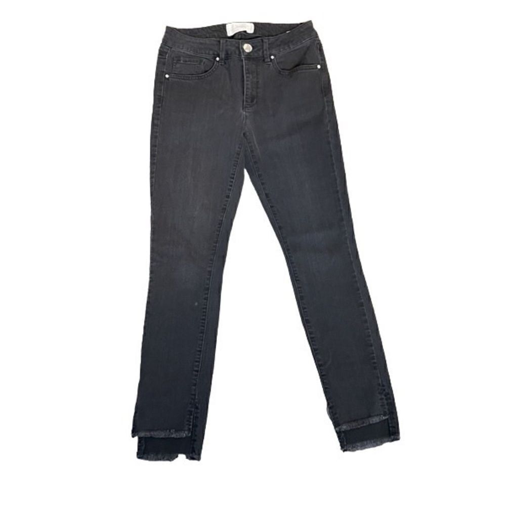 RACHEL Rachel Roy Denim Skinny High Waisted Black Jeans Size 26